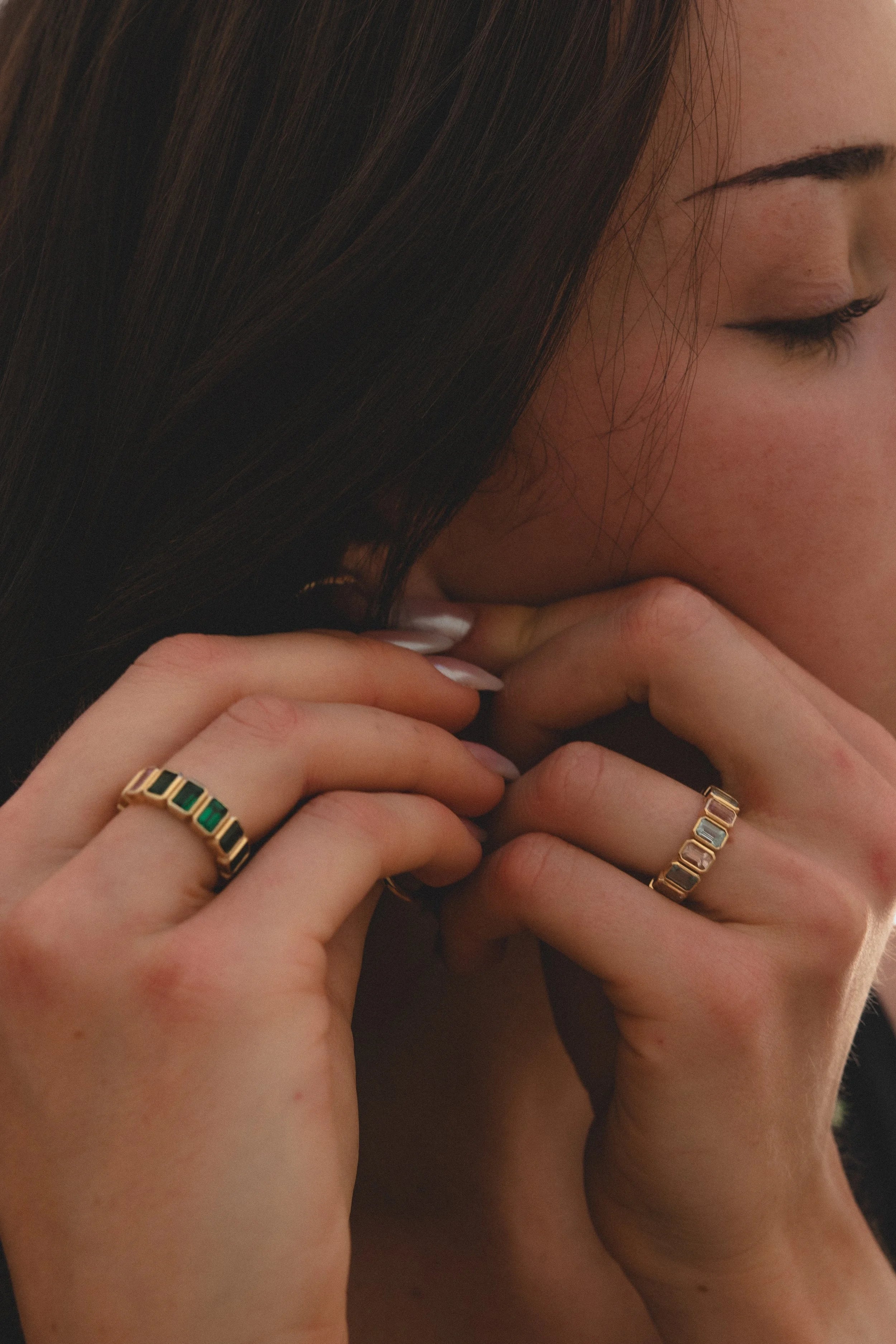 Cotton Candy Double Ring - 3