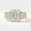 Emerald Channel Ring