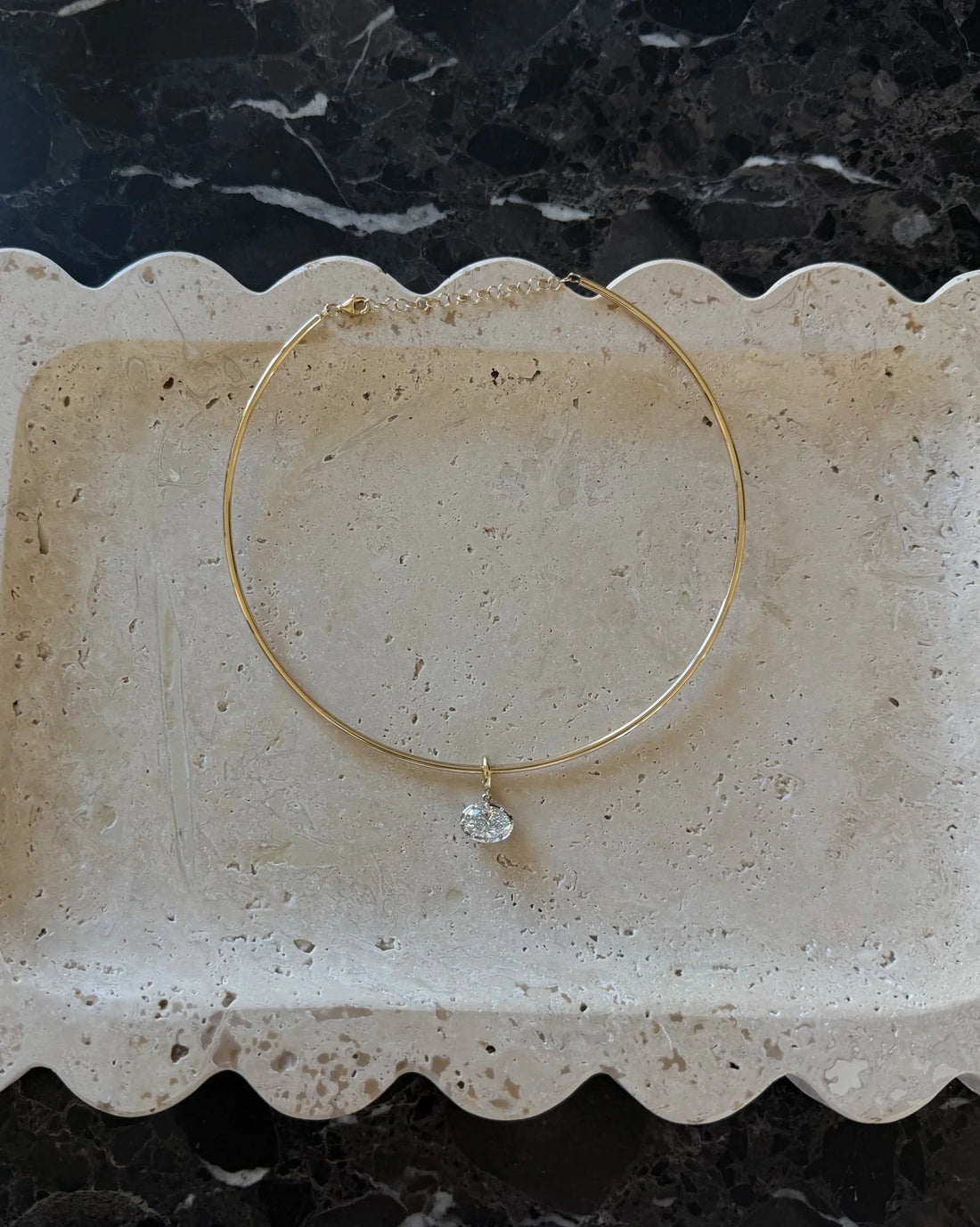 Gold Collar Necklace - 2