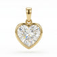 heart diamond charm