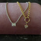 heart diamond charm - 3