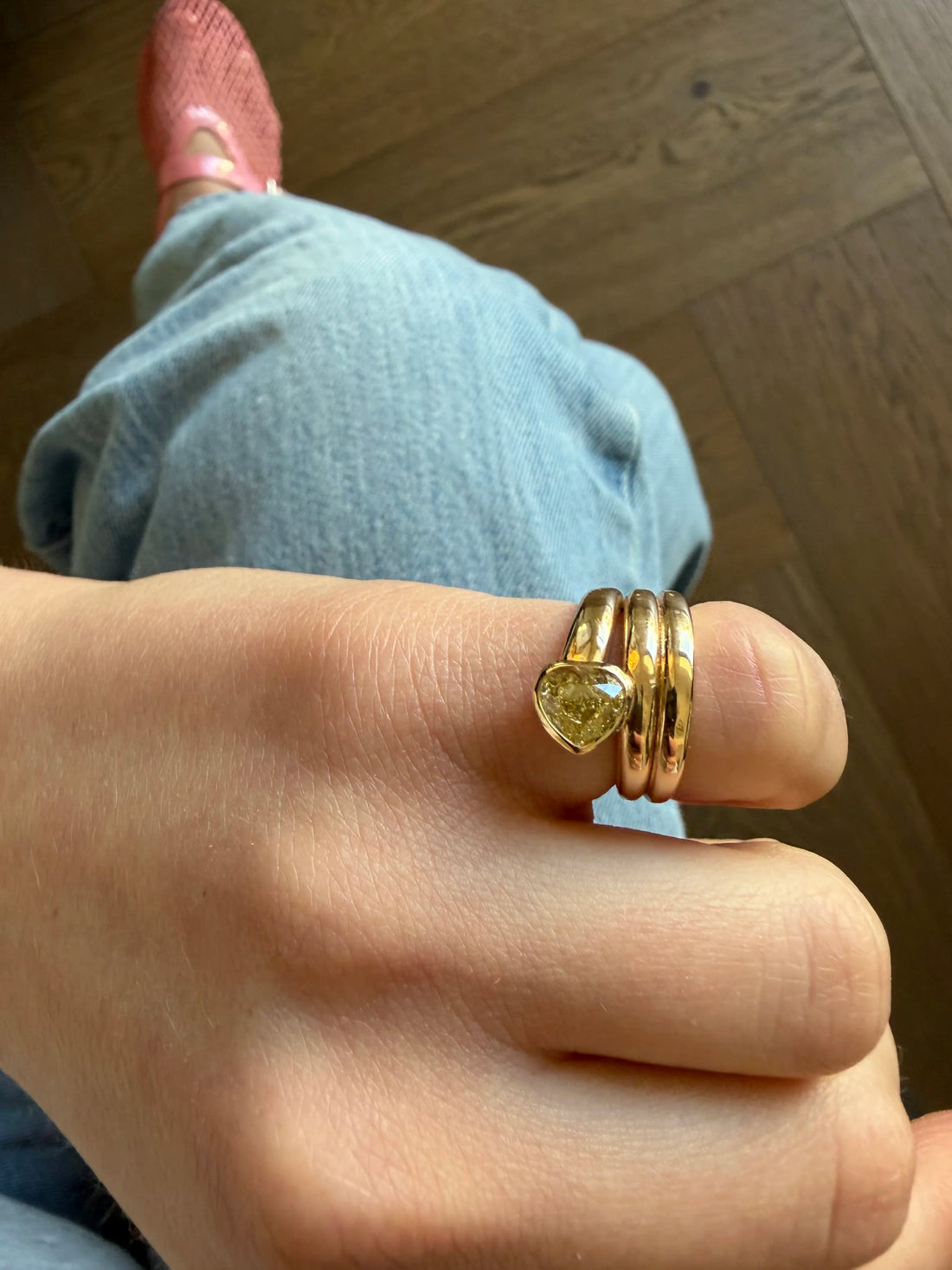 Heart Wrap Ring - 2