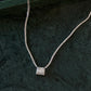 Radiant Halo Tennis Necklace - 2