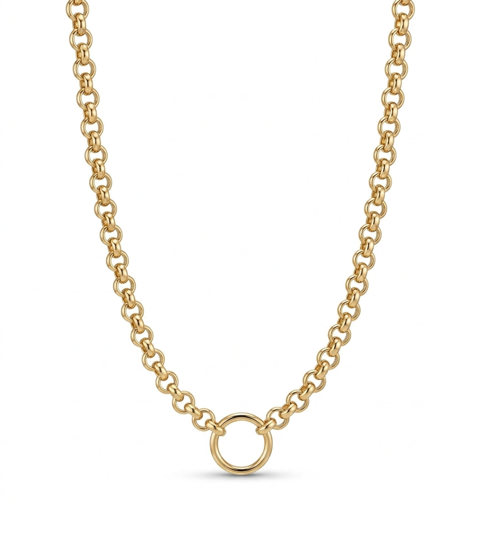 Rolo Charm Chain